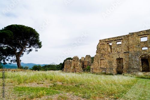 Campomaggiore vecchio, borgo fantasma,Potenza,Basilicata,Italy