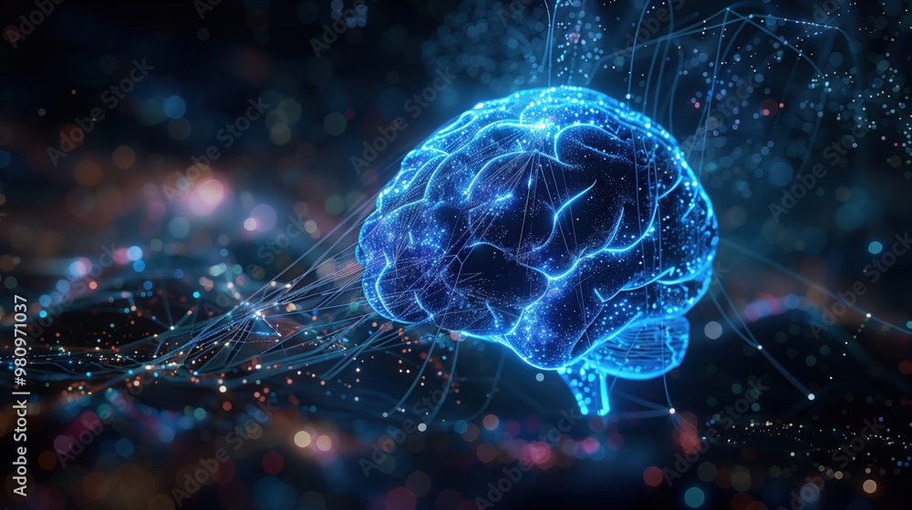 Brain Research Digital Art Illustration Brain Research Digital Art Illustration
