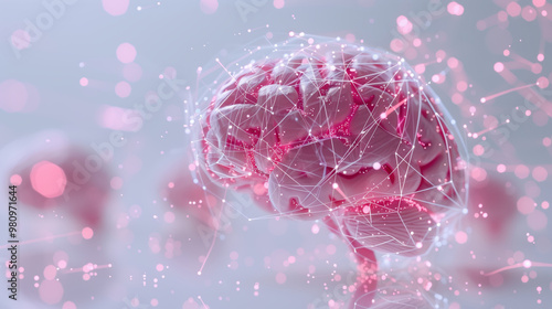 Brain Research Digital Art Illustration