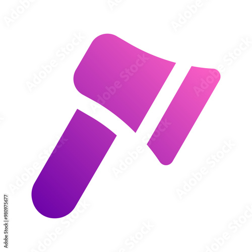 axe gradient icon