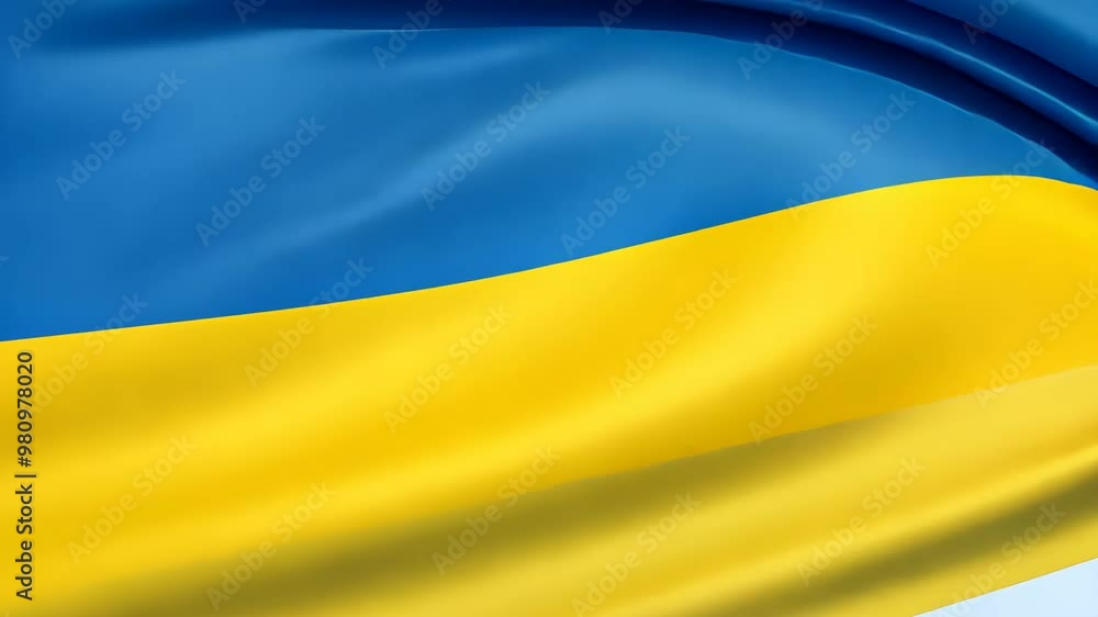 Ukraine Flag Blue Sky Over Rolling Golden Sand Dunes, Minimalist Landscape With Contrasting Colors, Symbolic and Abstract Ukraine Flag Ukraine Flag Blue Sky Over Rolling Golden Sand Dunes, Minimalist Landscape With Contrasting Colors, Symbolic and Abstract Ukraine Flag
