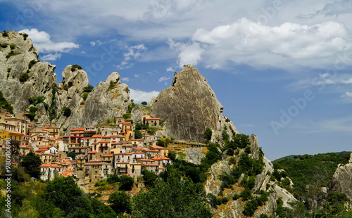 Castelmezzano, il borgo antico immersi nei tipici panorami delle Dolomiti Lucane,Potenza,Basilicata,Italy-37 photo