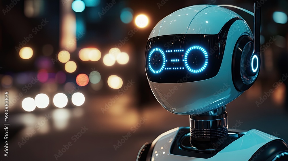 A chatbot providing customer service through text chat A chatbot providing customer service through text chat