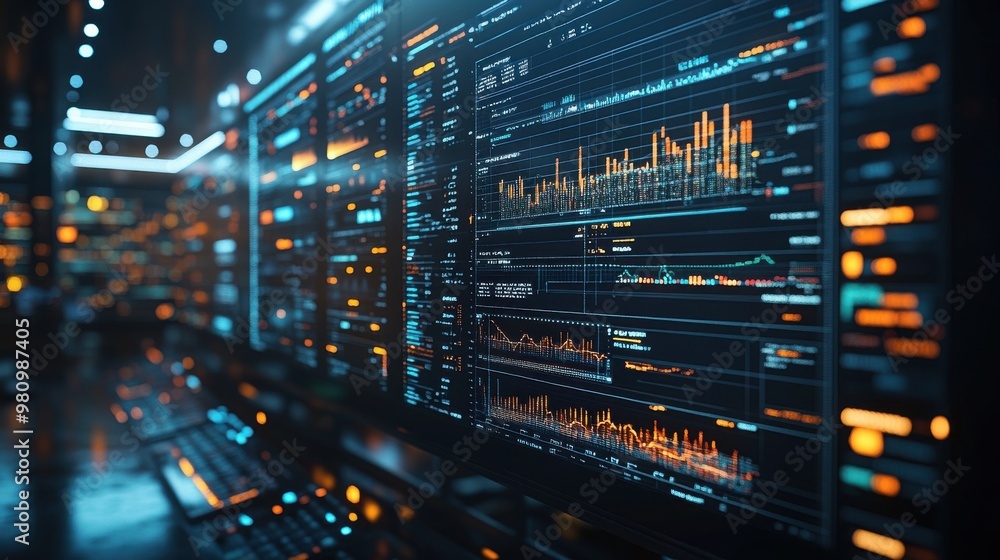 fintech financial technology concept select the icon fintech on the virtual display fintech financial technology concept select the icon fintech on the virtual display