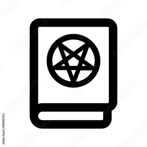 spellbook line icon