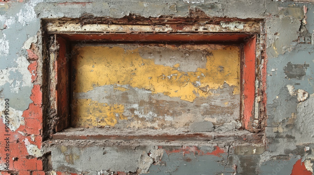 Naklejka premium Crumbling Infrastructure: Urgent Call for Renovation to Address Structural Vulnerabilities