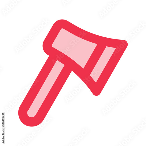 axe outline fill icon
