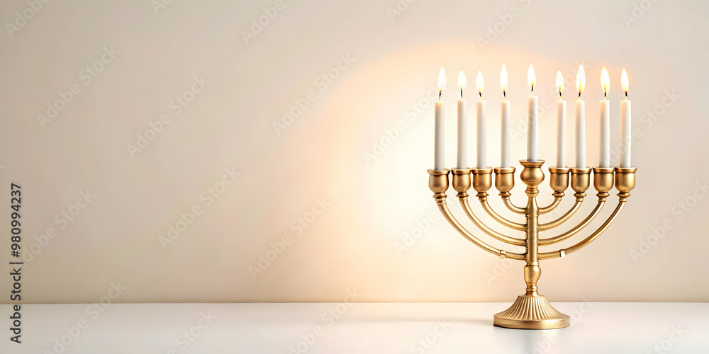Plain Beige Background with Subtle Embossed Hanukkah Candles: Ideal Copy Space for Minimalist Designs, Photos, and Promotions Plain Beige Background with Subtle Embossed Hanukkah Candles: Ideal Copy Space for Minimalist Designs, Photos, and Promotions