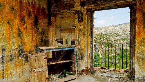 Alianello,borgo fantasma,Matera,Basilicata,Italy photo