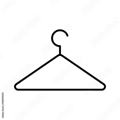 hanger line icon