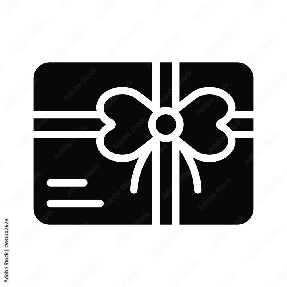 Give the perfect present with this gift card icon for occasions Give the perfect present with this gift card icon for occasions