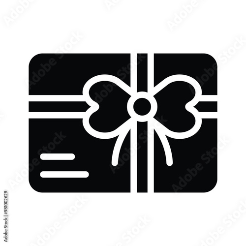 Give the perfect present with this gift card icon for occasions