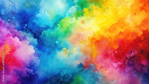 Vibrant watercolor background perfect for artistic projects