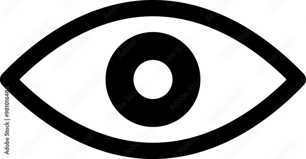 Eye icon. Eyesight symbol. Retina scan eye. Simple eye. vector. Eye icon. Eyesight symbol. Retina scan eye. Simple eye. vector.