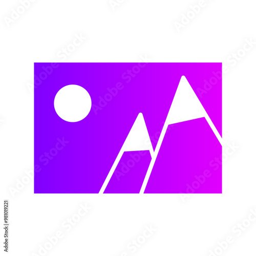 photo gradient icon