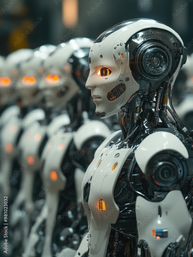 Robots in Line Robots in Line