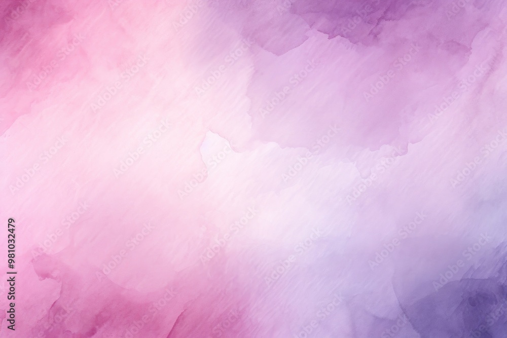 Fototapeta premium Watercolor brushstoke textured background backgrounds purple paper.