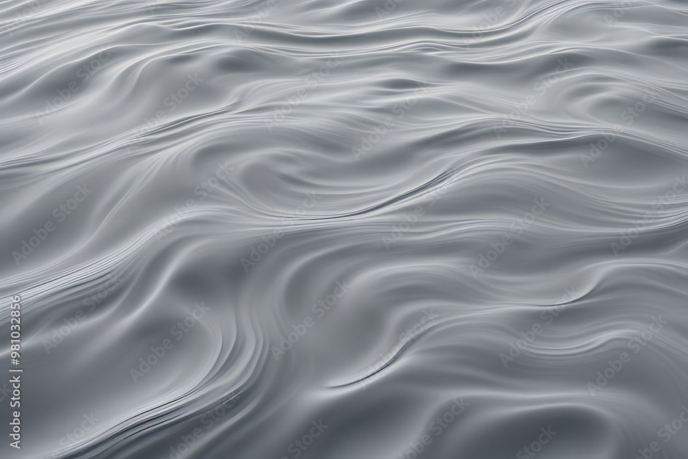 A muted stone gray water ripple background with smooth gentle waves, AI Generated A muted stone gray water ripple background with smooth gentle waves, AI Generated
