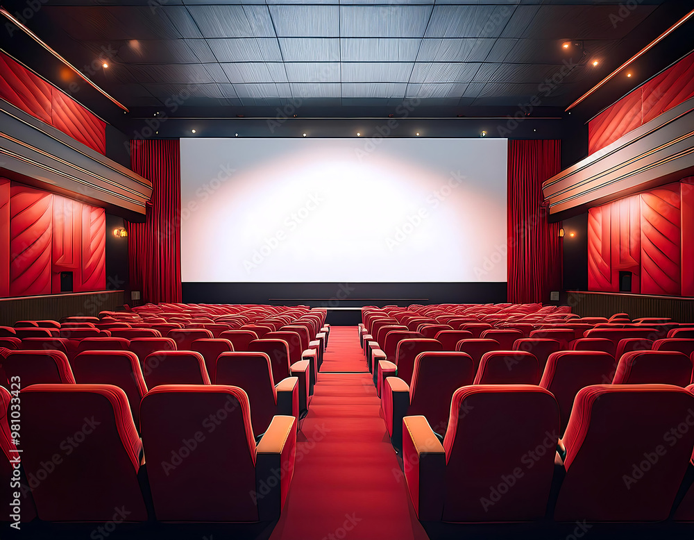 AI-generated empty cinema hall with red seats – A cinema hall featuring plush red seats and_1(15) AI-generated empty cinema hall with red seats – A cinema hall featuring plush red seats and_1(15)