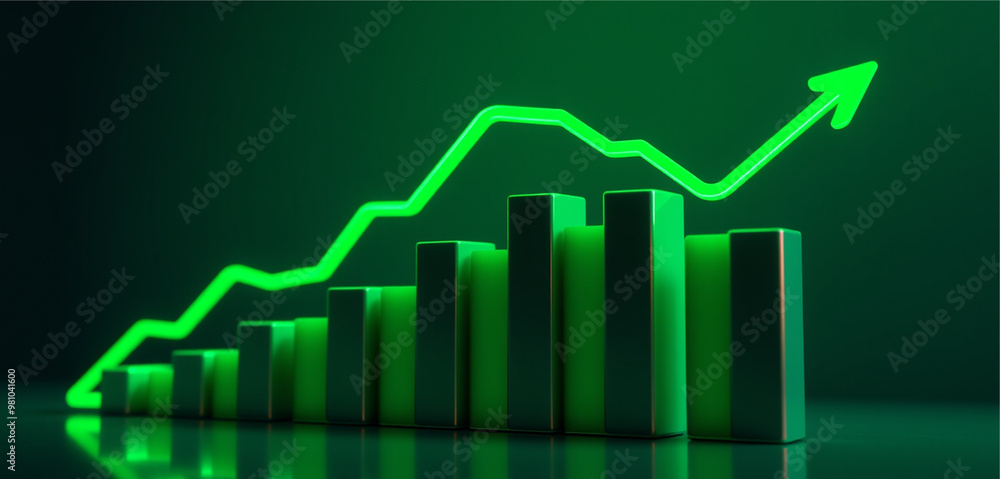 graph chart in stock trade market Growth Graph business graph chart in stock trade market Growth Graph business