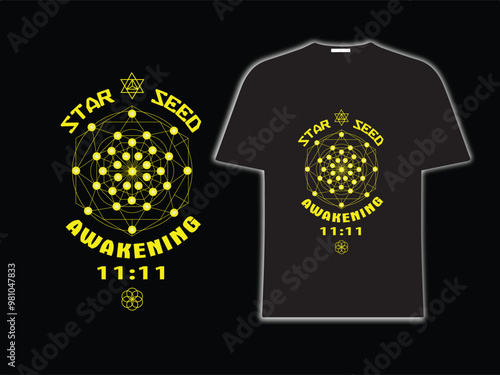 star seed awakening t-shirt design