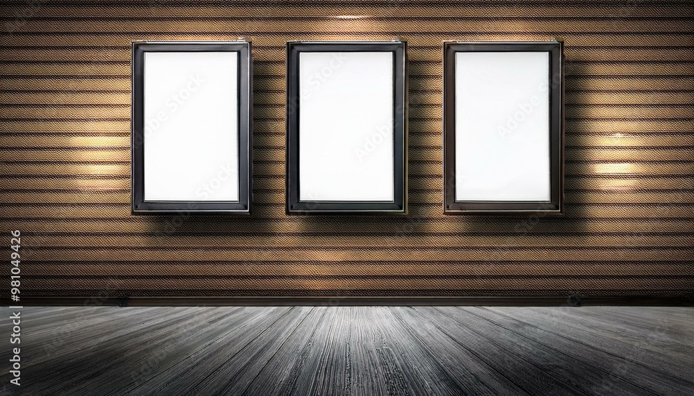 three photo frames on a wall, blanket white frames three photo frames on a wall, blanket white frames