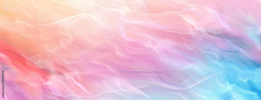 Abstract pastel background with soft waves in pink, blue, and peach tones, ideal for creative design projects and digital artworks This gentle gradient evokes tranquility Abstract pastel background with soft waves in pink, blue, and peach tones, ideal for creative design projects and digital artworks This gentle gradient evokes tranquility
