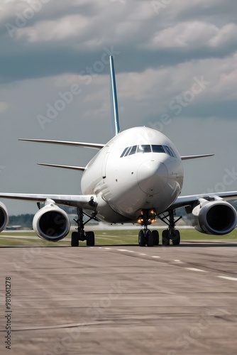 airplane in the airport