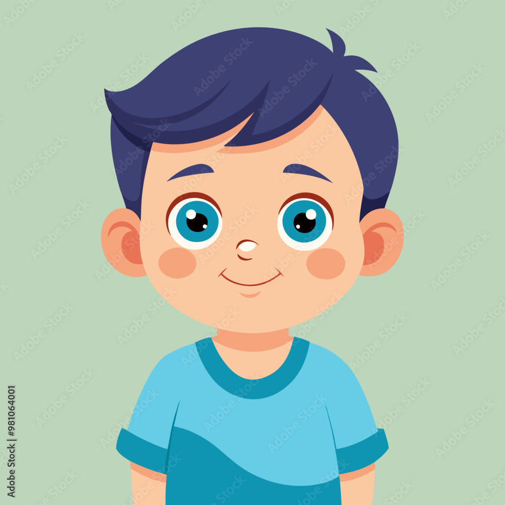 Cute happy smiling child hand drawn mascot cartoon character sticker icon concept isolated
Cute happy smiling child hand drawn mascot cartoon character sticker icon concept isolated