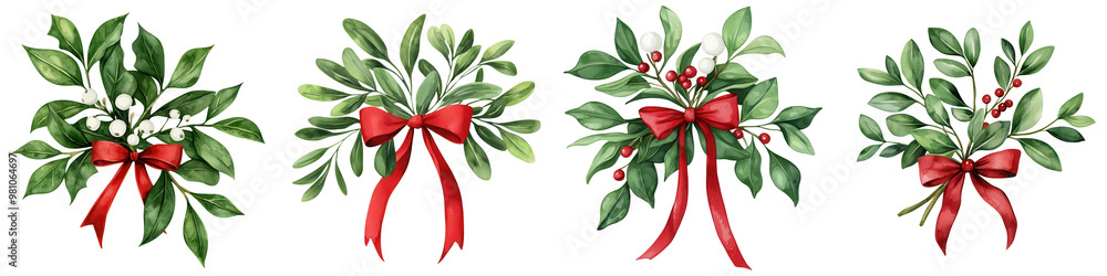 A collection of festive holiday wreaths adorned with red ribbons and greenery, perfect for seasonal decorations. A collection of festive holiday wreaths adorned with red ribbons and greenery, perfect for seasonal decorations.