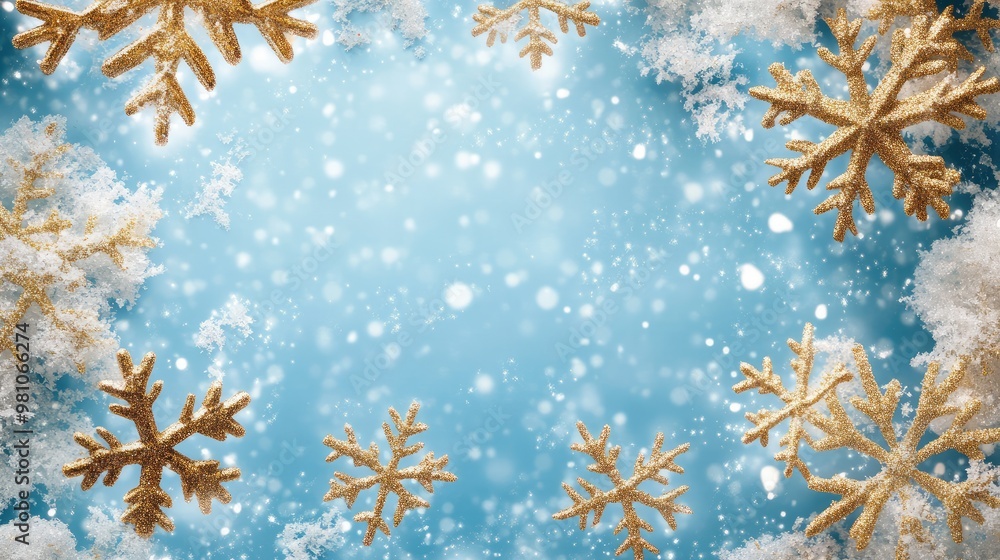 Christmas snowflake background Generative Ai Christmas snowflake background Generative Ai