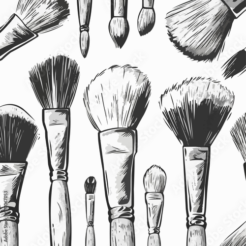 Create a library of custom brushes, tailoring them to your hand-drawn style vector art needs for consistent and personalized results.