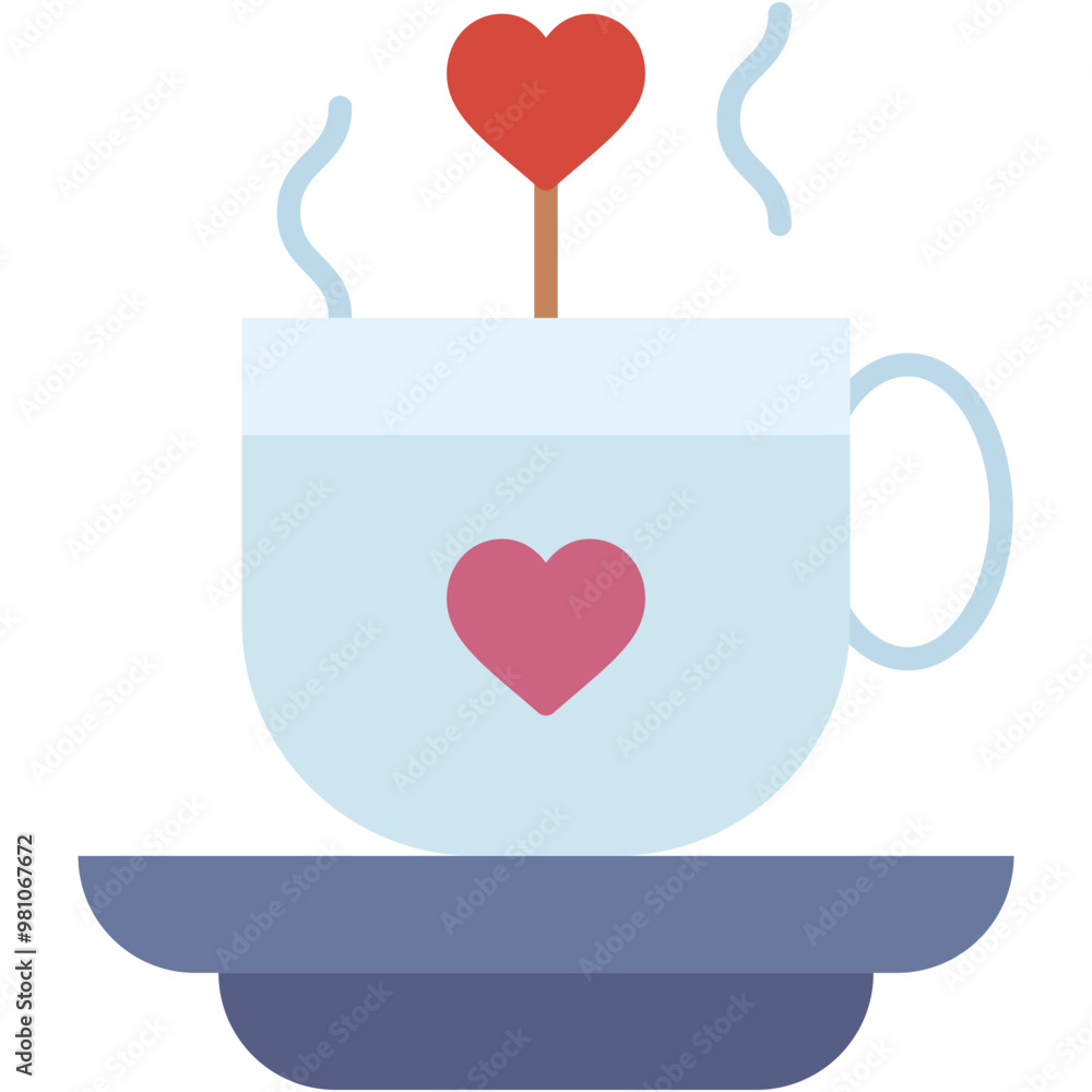 tea, cup, heart , love and romance, miscellaneous, valentines day, valentine Icon tea, cup, heart , love and romance, miscellaneous, valentines day, valentine Icon
