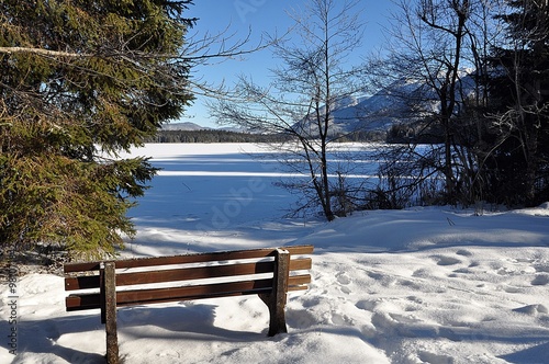 Ferchensee im Winter photo