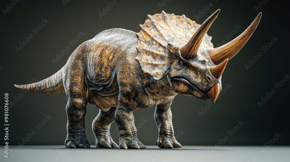 Majestic Triceratops 3D Model Inspiring Young Imaginations Majestic Triceratops 3D Model Inspiring Young Imaginations