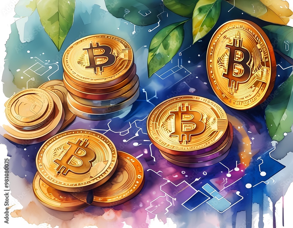 Fototapeta premium cryptocurrency