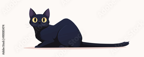 Vector flat minimalistic isolated illustration