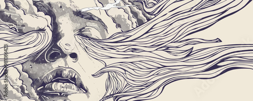 Add imperfections intentionally, embracing irregular lines and shapes to give your hand-drawn style vector art a more authentic