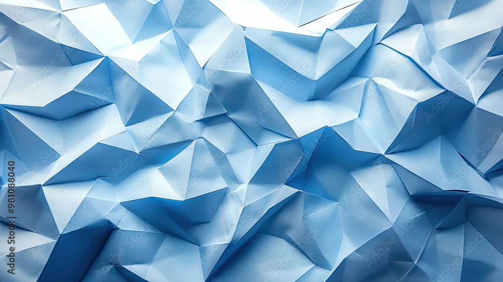 Abstract blue geometric shapes Abstract blue geometric shapes