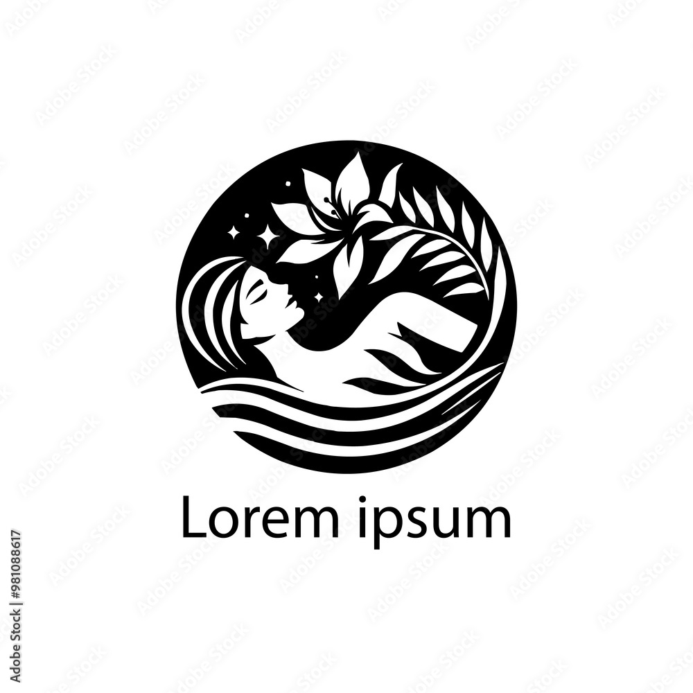 A spa logo design A spa logo design