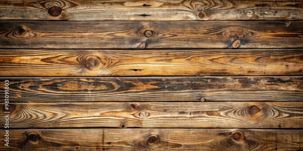 Fototapeta premium Old and weathered wooden planks with rich texture and natural patterns