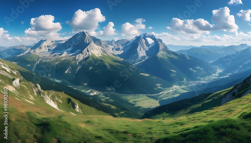 Stunning Mountain Scenery with Panoramic Phone Photos