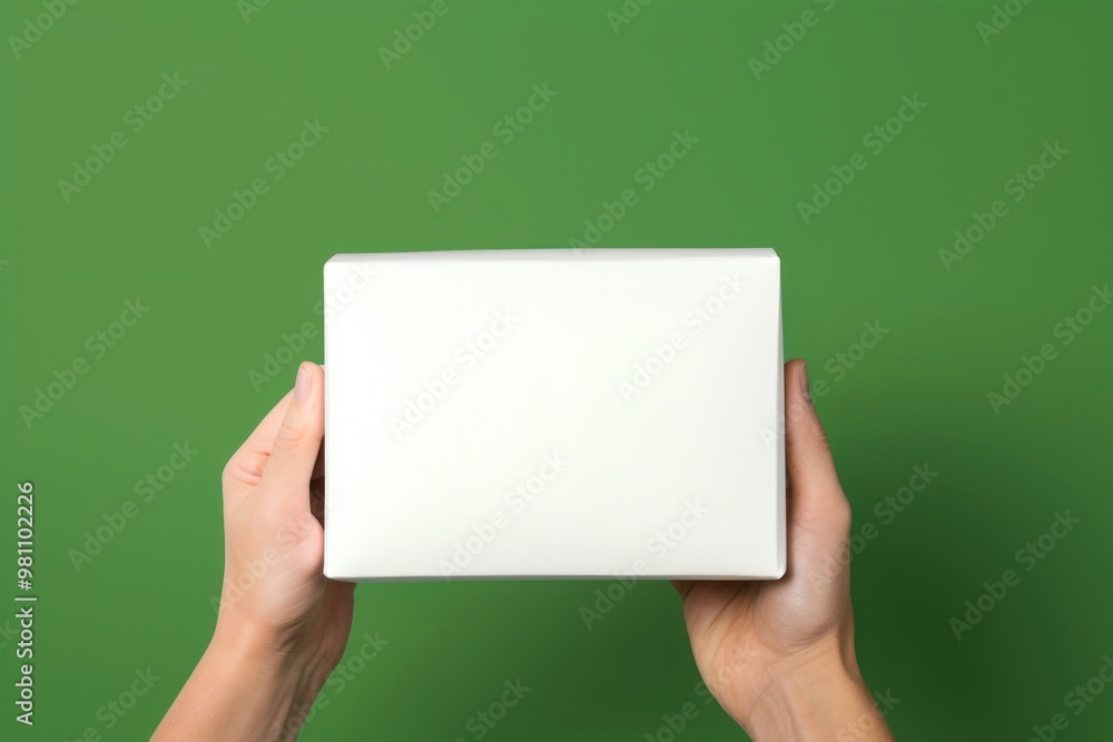 Beer pack packaging computer holding green. Beer pack packaging computer holding green.