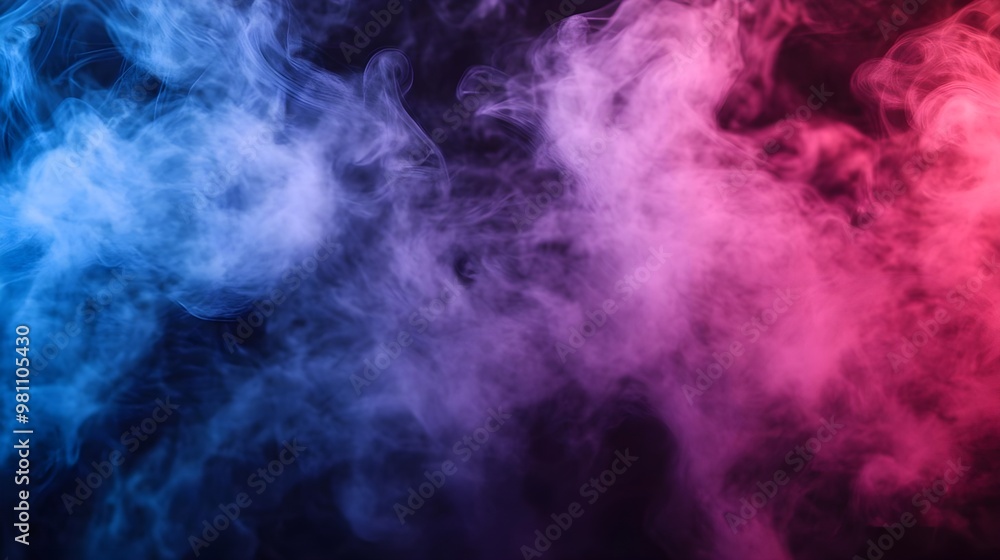 Abstract Blue and Pink Smoke Background Abstract Blue and Pink Smoke Background