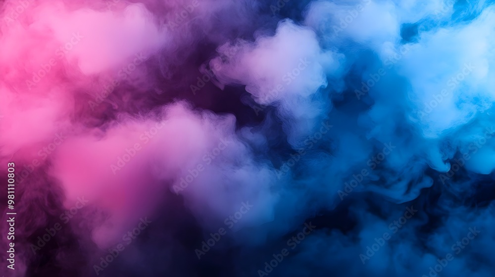 Abstract Pink and Blue Smoke Background Abstract Pink and Blue Smoke Background