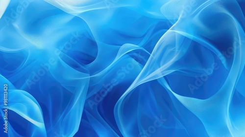 Blue abstract background Generative Ai