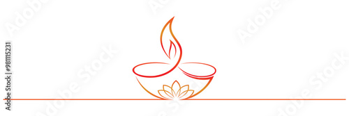 diwali vector illustration
