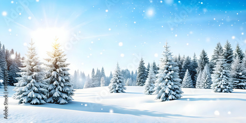 Wallpaper Mural Elegant Flat Bokeh Background with Colorful Wrapped Christmas Gifts - Perfect for Holiday Messages and Festive Promotions Torontodigital.ca