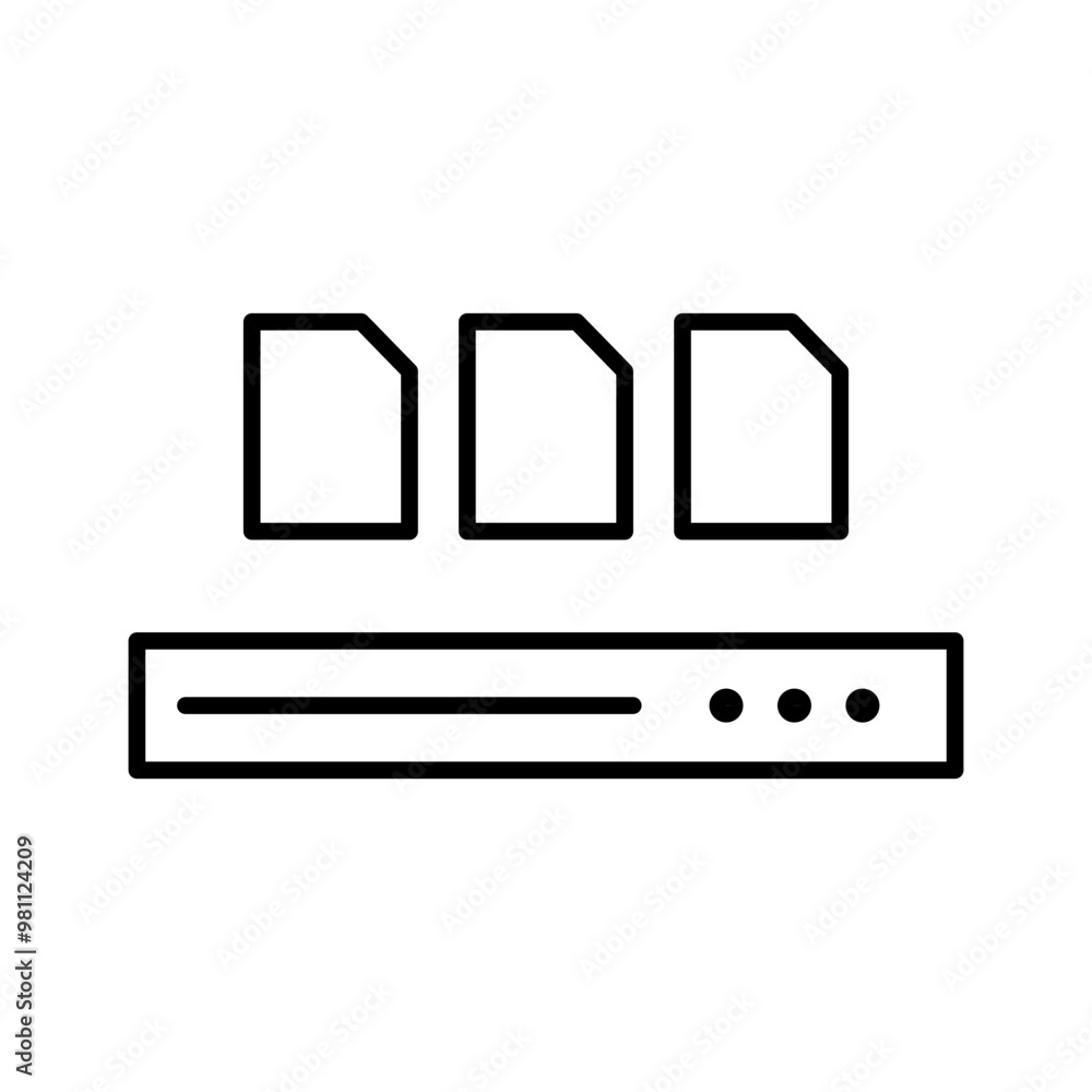 computer line icon computer line icon