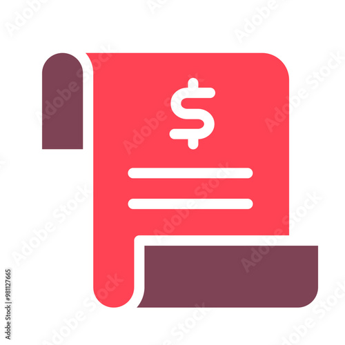 Invoice icon, Bussines, Payment, paycheck